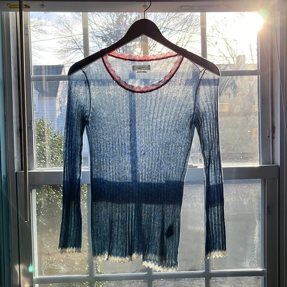 Isabel Marant Etoile Scoop Neck Long Sleeve Top - Picture 16 of 16